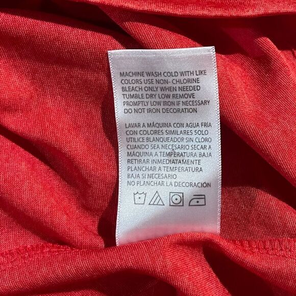 Knights Apparel Georgia Bulldogs Mens Short Sleeve Top 2XL Red NWOT - Picture 8 of 8